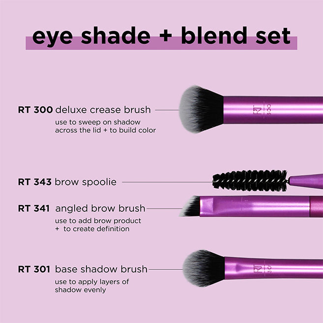 REAL TECHNIQUES EYE SHADE + BLEND (New Design)