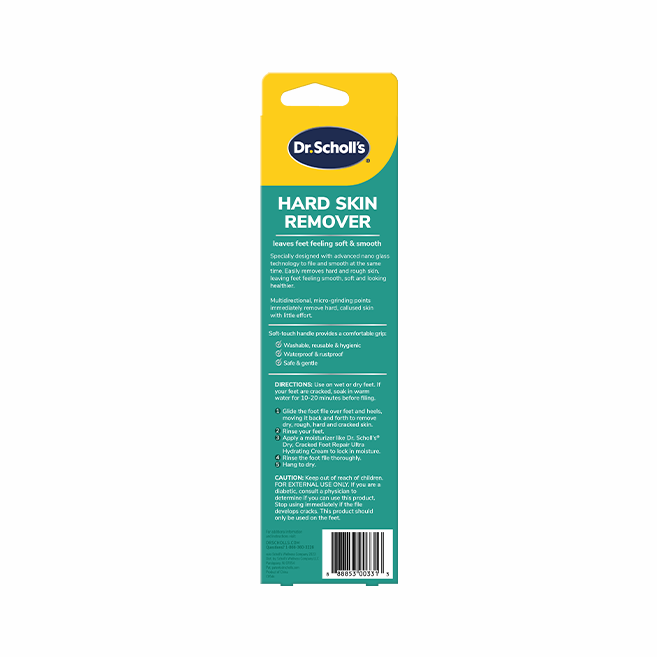 Dr. Scholl's Hard Skin Remover Nano Glass Foot File