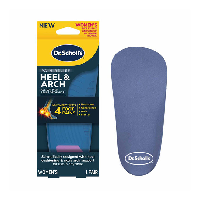 Dr. Scholl's Heel & Arch All-Day Pain Relief Orthotics Insoles (Women)