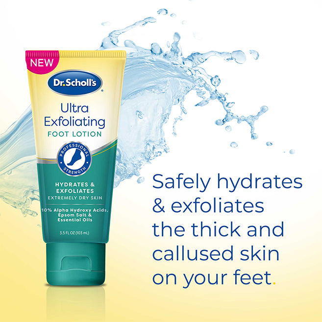 Dr. Scholl's Ultra Exfoliating Foot Lotion 103ml