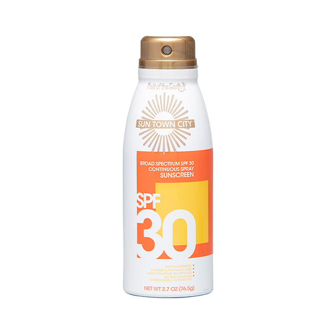 Fruit of the Earth Sun Town City SPF30 Spray 76.5g