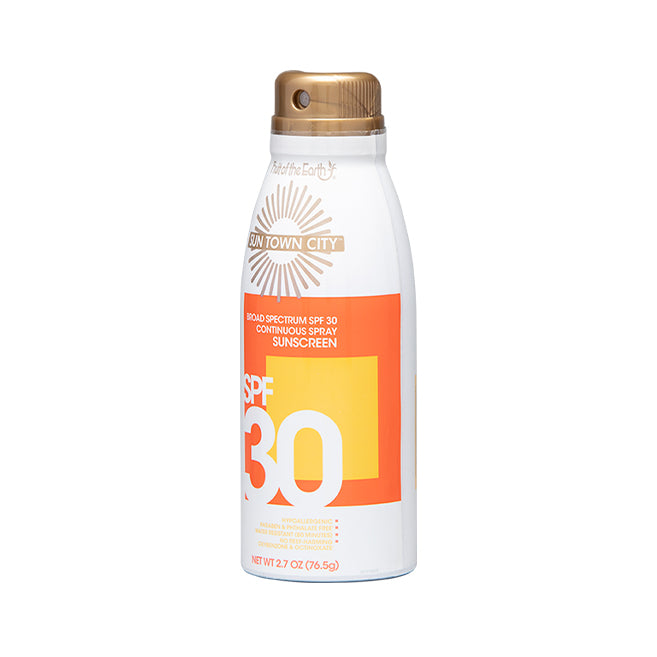 Fruit of the Earth Sun Town City SPF30 Spray 76.5g