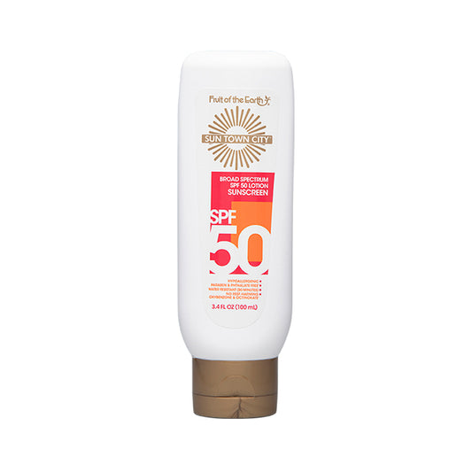 Fruit of the Earth Sun Town City SPF50 Lotion 100ml