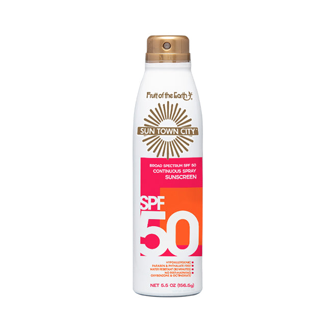 Fruit of the Earth Sun Town City SPF50 Spray 156g