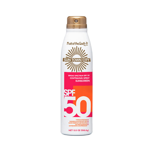 Fruit of the Earth Sun Town City SPF50 Spray 156g
