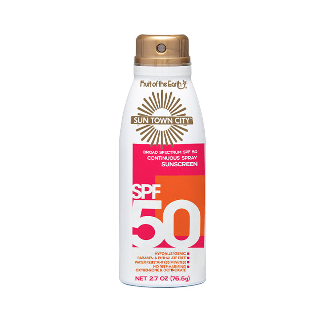 Fruit of the Earth Sun Town City SPF50 Spray 76.5g
