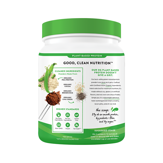 Orgain Protein Powder - PLANT BASED CREAMY CHOC FUDGE