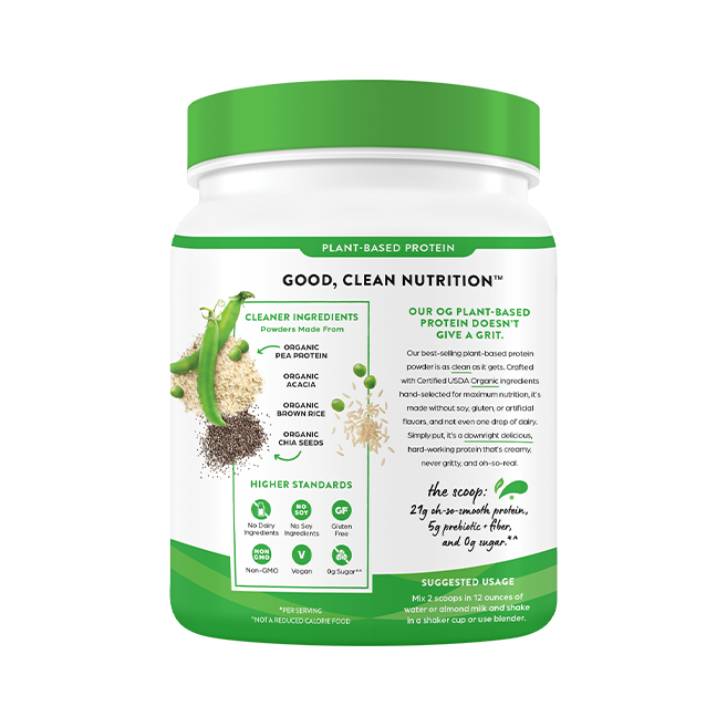 Orgain Protein Powder - PLANT BASED SWEET VANILLA BEAN