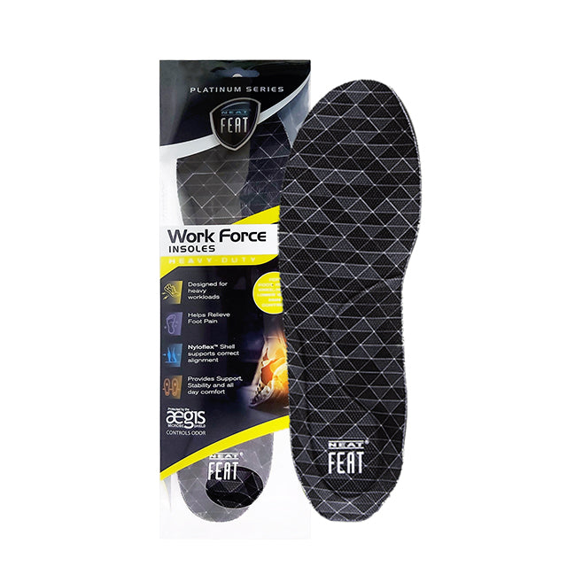 Neat Feat Platinum Series Work Force Insole for All Day Comfort and Relief from Spinal Pain
