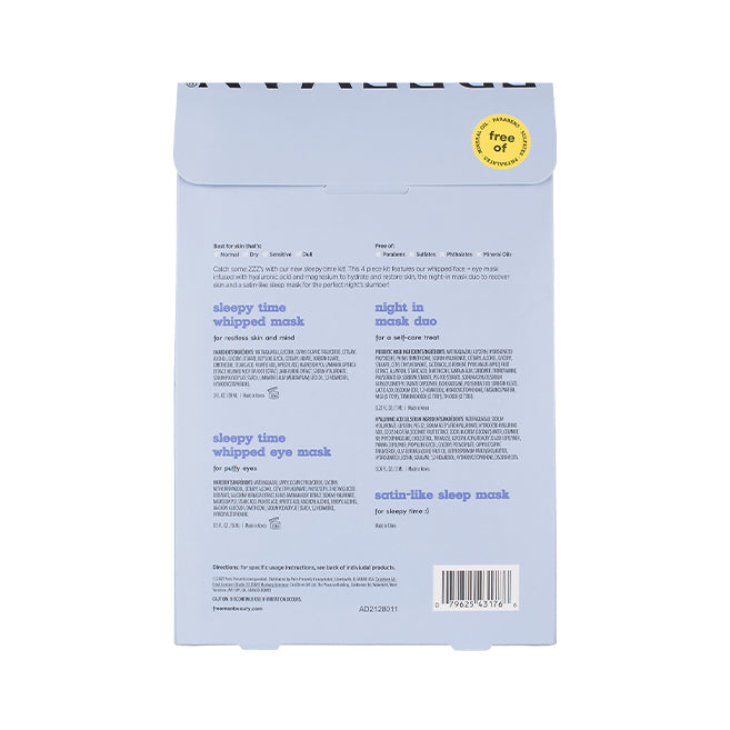 Freeman Beauty Sleepy Time 4 Piece Mask Kit