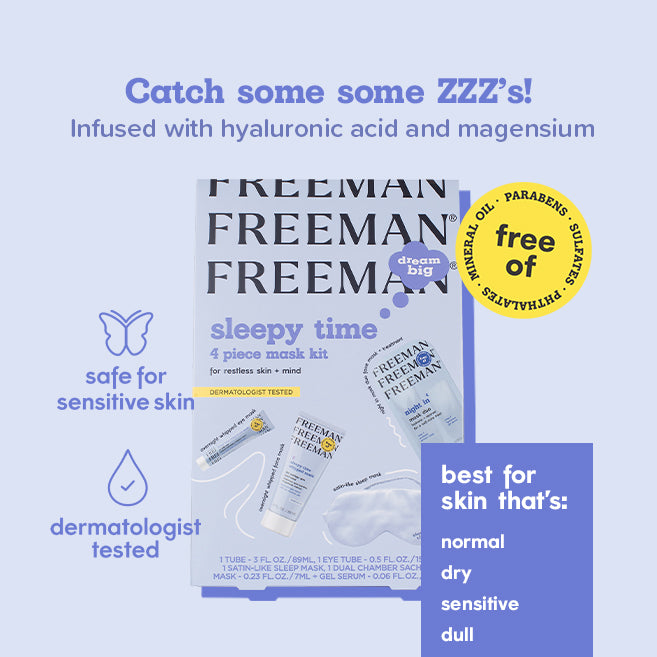 Freeman Beauty Sleepy Time 4 Piece Mask Kit