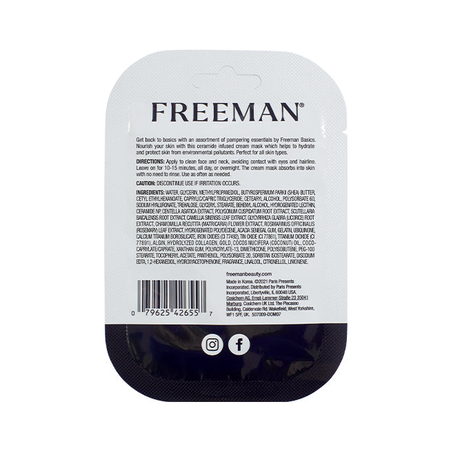 Freeman Basics Protective Ceramides Clay Mask 10ml
