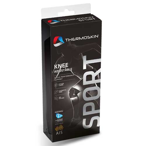 Thermoskin Sport Knee Adjustable with G7 Trioxon Flex Lining (1 Unit)