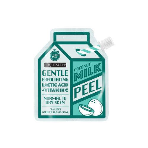 Freeman Beauty Gentle Exfoliating Lactic Acid + Vitamin C Coconut Milk Peel