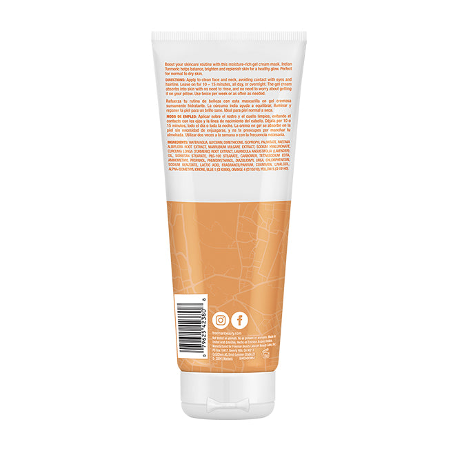 Freeman Beauty Indian Turmeric Gel Cream Mask 175ml