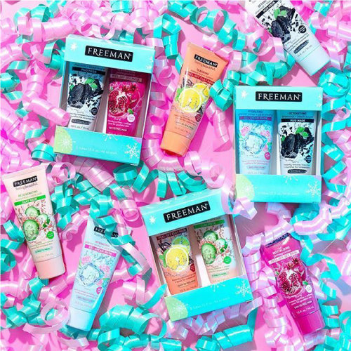 Freeman Beauty Sweet Tea + Cucumber Pink Salt Mask (Mini Set)