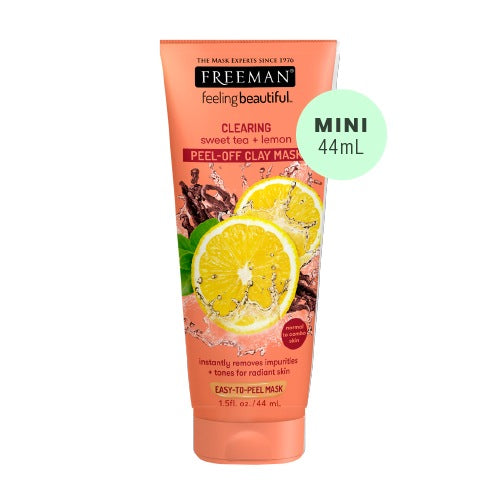 (Mini Tube) Freeman Clearing Sweet Tea + Lemon Peel-Off Clay Mask 44ml