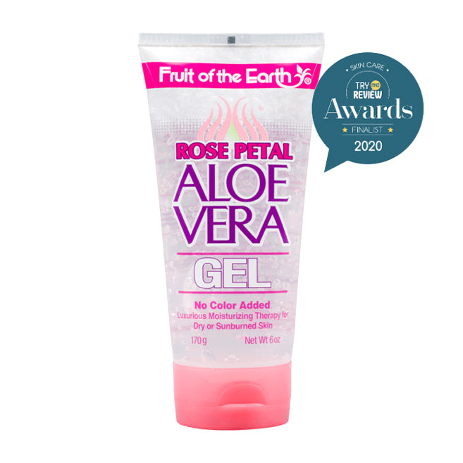 Fruit of the Earth Aloe Vera Gel Rose Petal 170g