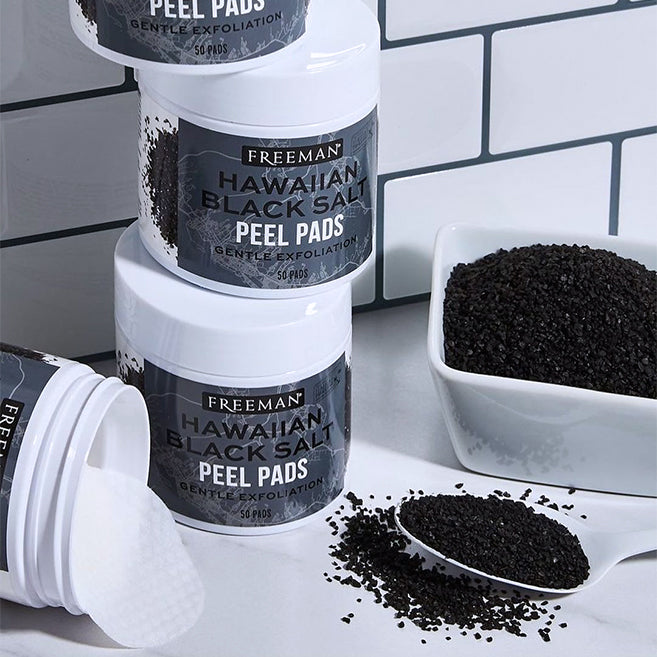 Freeman Beauty Hawaiian Black Salt Peel Pads