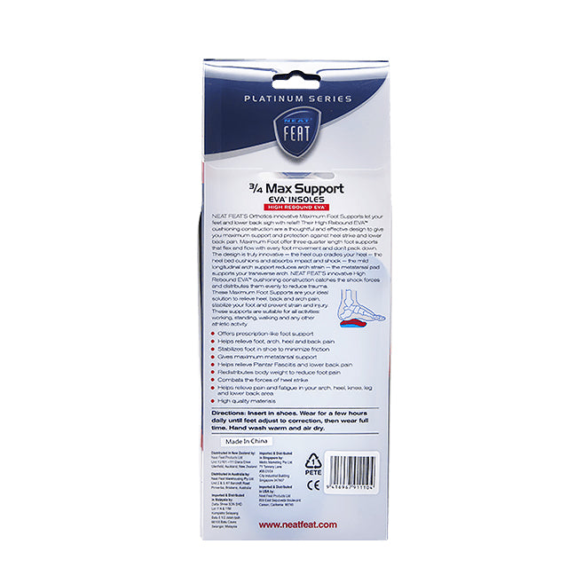 Neat Feat Platinum Series Maximum Foot Support