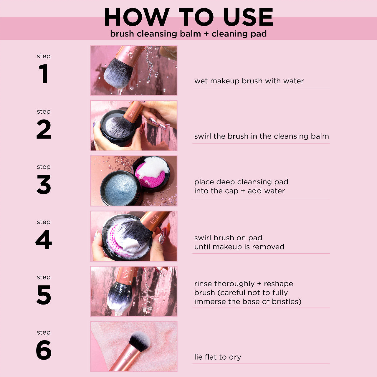 Real Techniques Brush Cleansing Balm