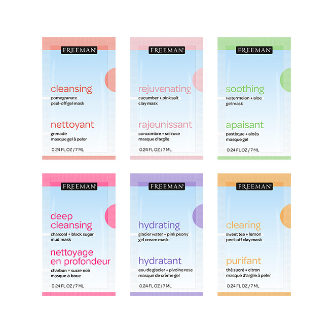 Freeman Beauty The Beauty Bag Face Mask Kit Limited Edition Set