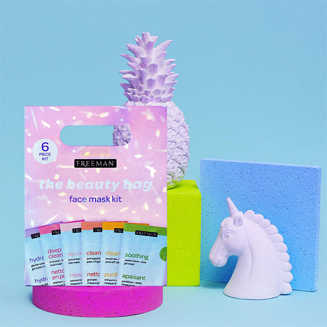 Freeman Beauty The Beauty Bag Face Mask Kit Limited Edition Set