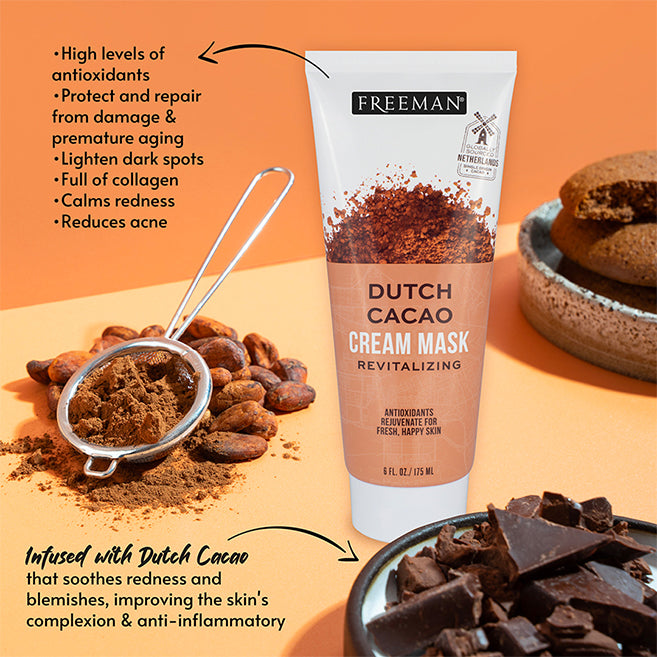 Freeman Beauty Revitalizing Dutch Cacao Cream Mask 175ml