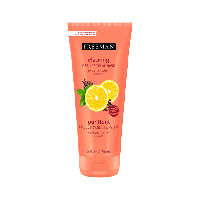 Freeman Clearing Sweet Tea + Lemon Peel-Off Clay Mask 175ml