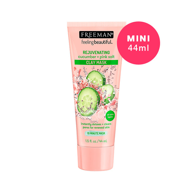 (Mini Tube) Freeman Feeling Beautiful Cucumber & Pink Salt Clay Mask 44ml