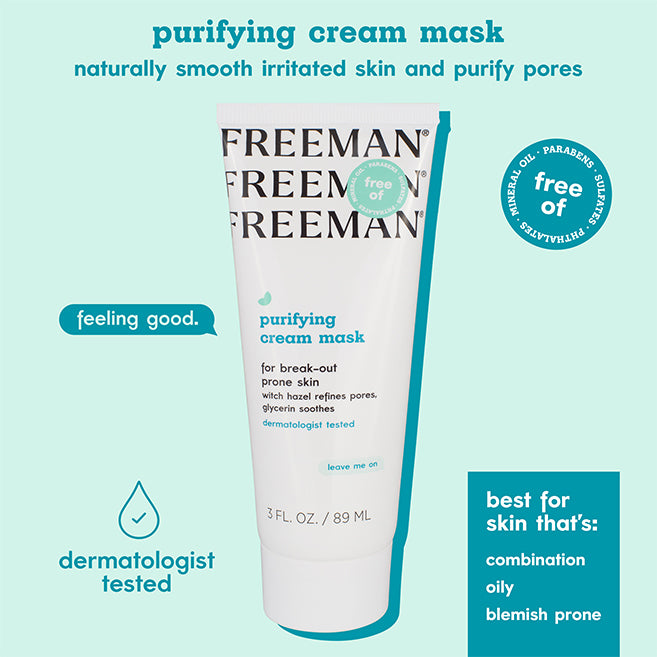 Freeman Beauty Purifying Leave-On Cream Mask 89ml