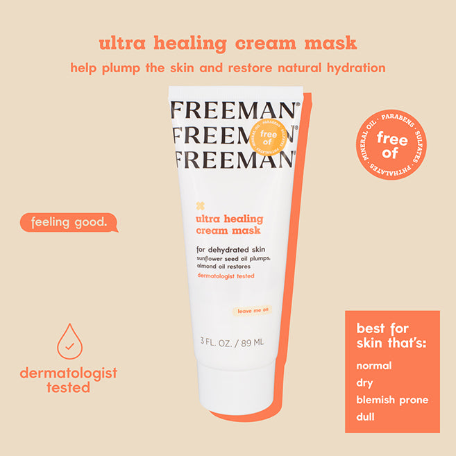 Freeman Beauty Ultra Healing Leave-On Cream Mask 89ml