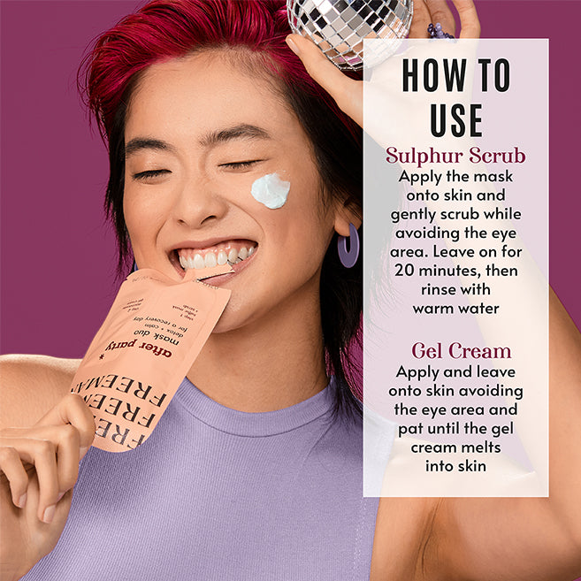 Freeman Beauty After Party Detox + Calm Mask Duo