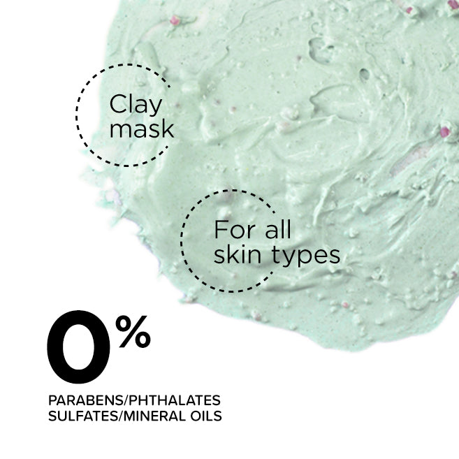 (Mini Tube) Freeman Feeling Beautiful Cucumber & Pink Salt Clay Mask 44ml