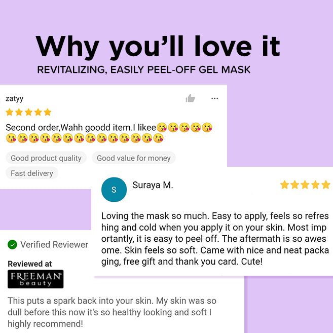 Freeman Beauty Pomegranate Peel-Off Gel Mask