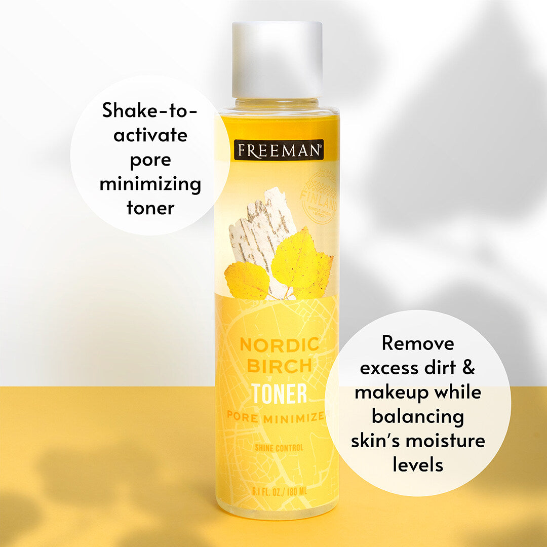 Freeman Beauty Pore Minimizing & Shine Control Nordic Birch Toner 180ml