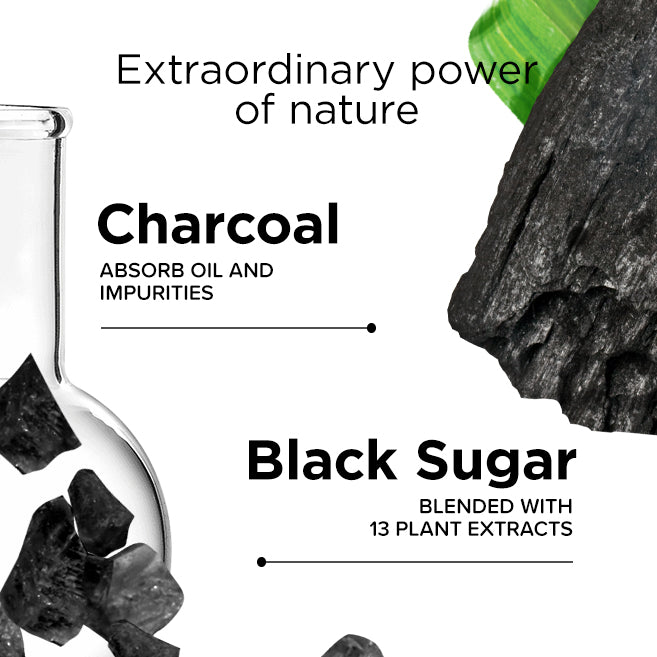 Freeman Beauty Exfoliating Charcoal & Black Sugar Gel Mask 175ml