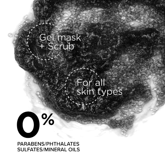 Freeman Beauty Exfoliating Charcoal & Black Sugar Gel Mask 175ml