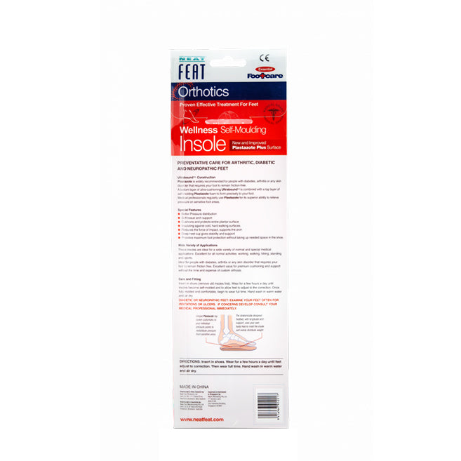 Neat Feat Wellness Self Moulding Insole For Friction Free Feet