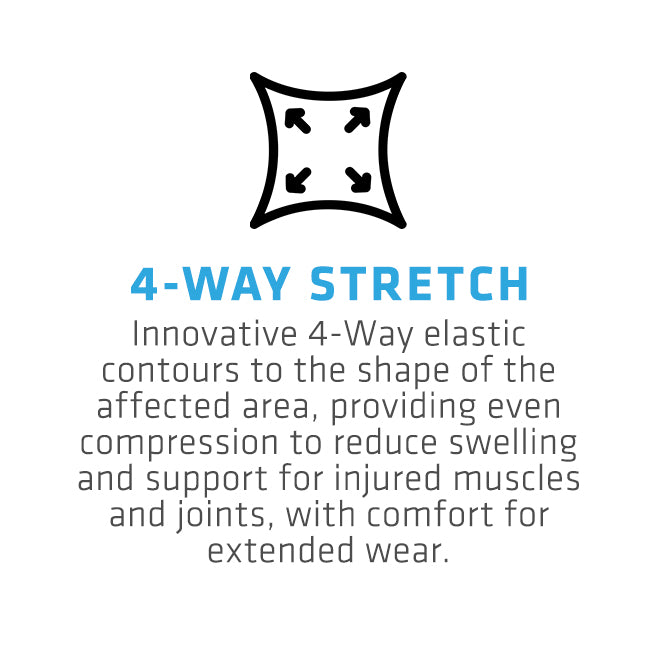 Thermoskin 4-Way Compression Knee Sleeve (1 Unit)