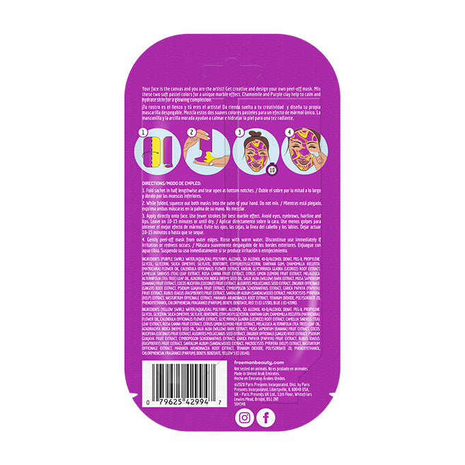 Freeman Beauty Marble Anti-Stress Dual Chamber Peel Off Mask 14ml