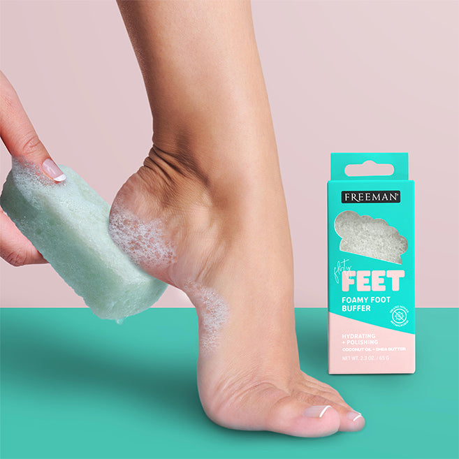 Freeman Beauty Flirty Feet Foamy Foot Buffer 65g