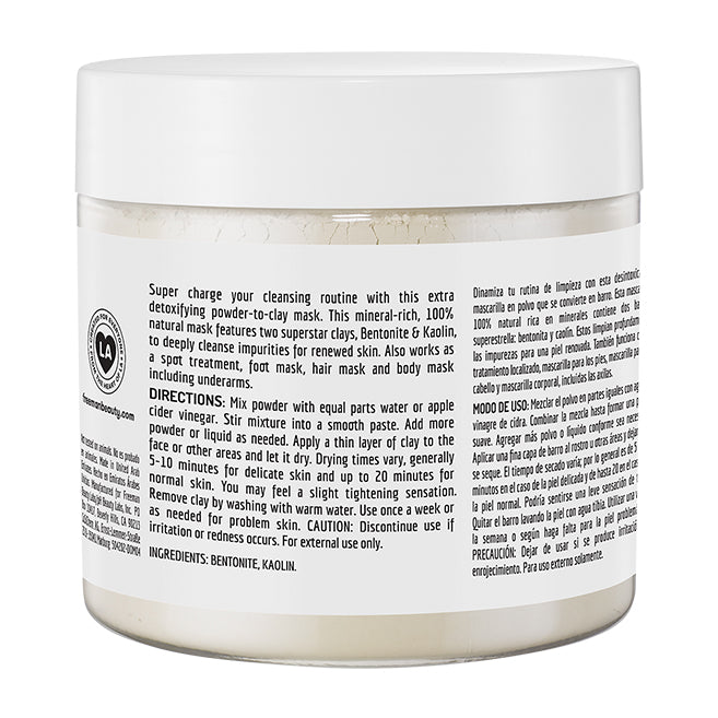 Freeman Beauty Deep Cleansing Powder-to-Clay Face & Body Mask 370g