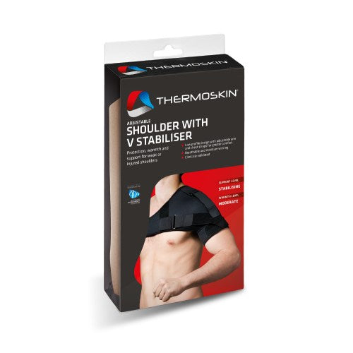 Thermoskin Thermal Adjustable Shoulder with V Stabiliser  (1 Unit)