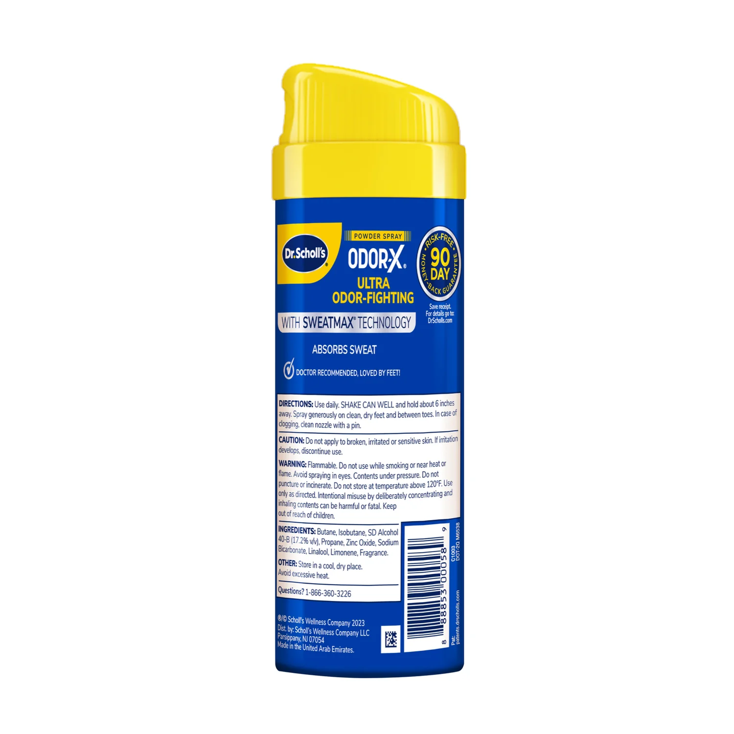 Dr. Scholl's Odor-X® Ultra Odor-Fighting Spray Powder