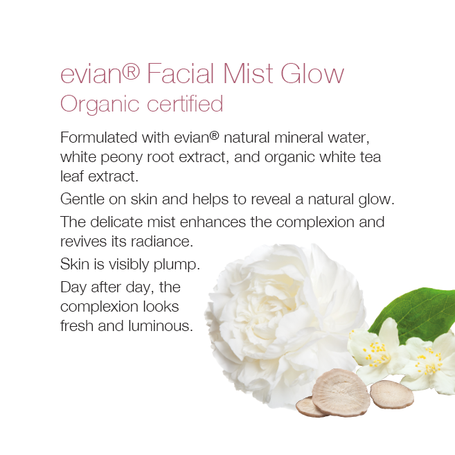 Evian Facial Mist Glow 100ml