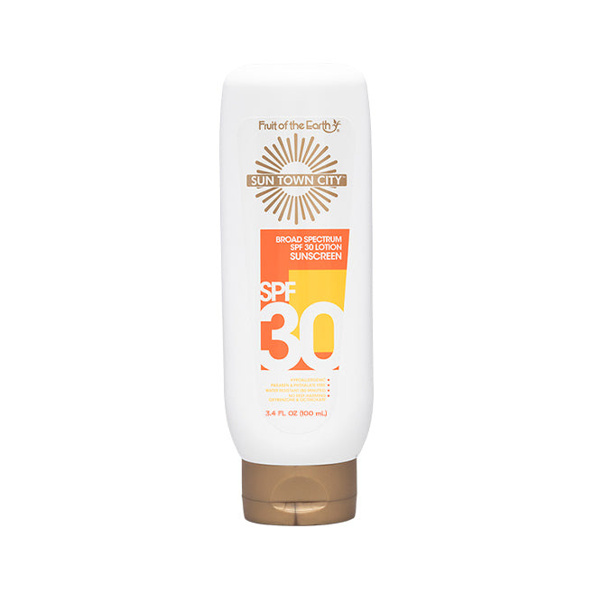 Fruit of the Earth Sun Town City SPF30 Lotion 100ml