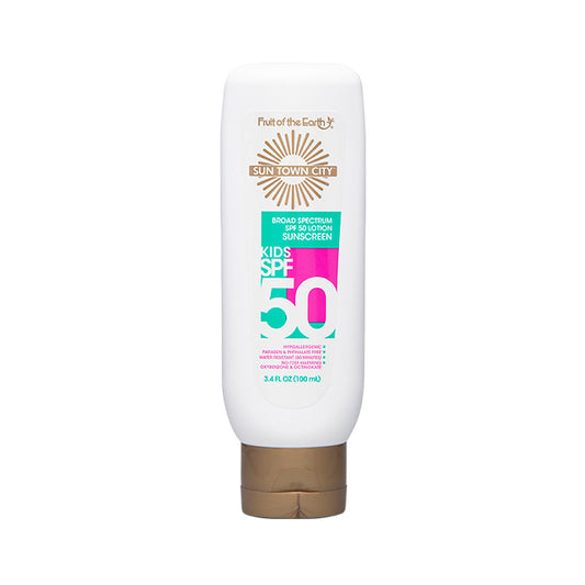 Fruit of the Earth Sun Town City Kids SPF50 Lotion 100ml