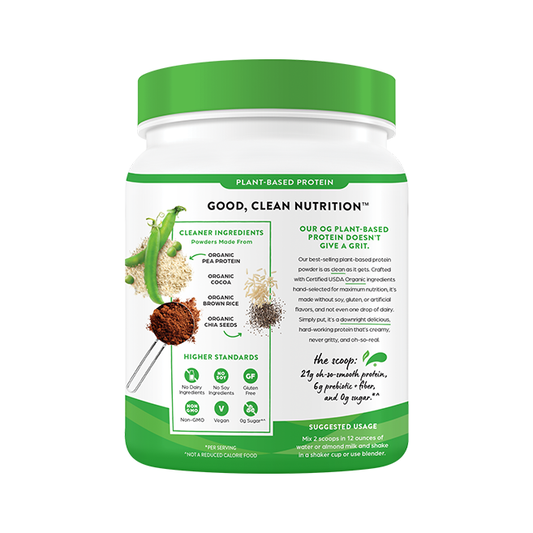 Orgain Protein Powder - PLANT BASED CREAMY CHOC FUDGE