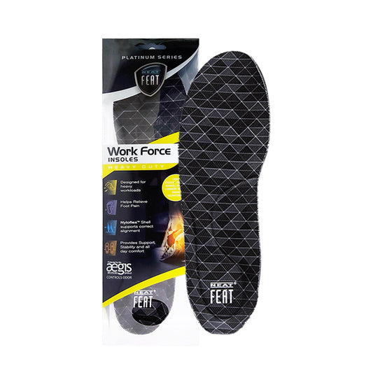 Neat Feat Platinum Series Work Force Insole for All Day Comfort and Relief from Spinal Pain